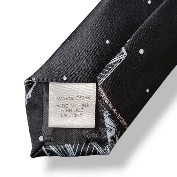 Star Wars Tie Men's Necktie Starfighters Space Battle Standard Lucasfilm NWT - Picture 5 of 7